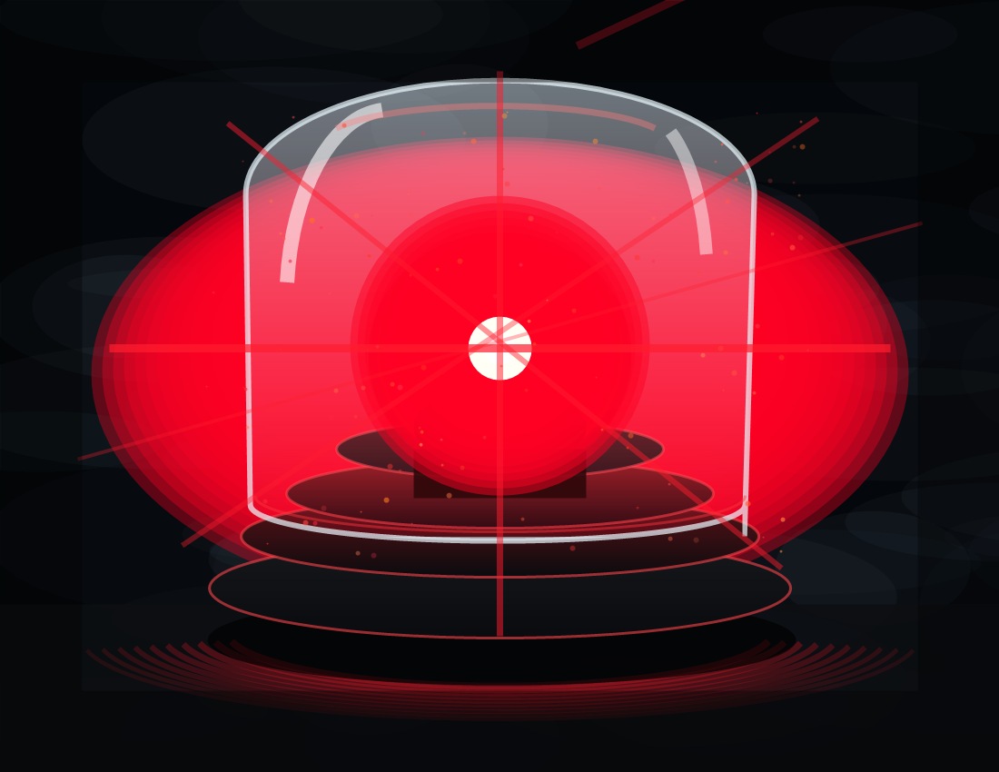 Emergency red deal rescue siren
